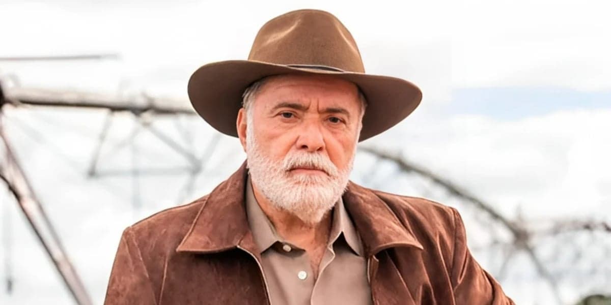 Tony Ramos como Antônio La Selva em "Terra e Paixão" (Foto: João Miguel Júnior/TV Globo)