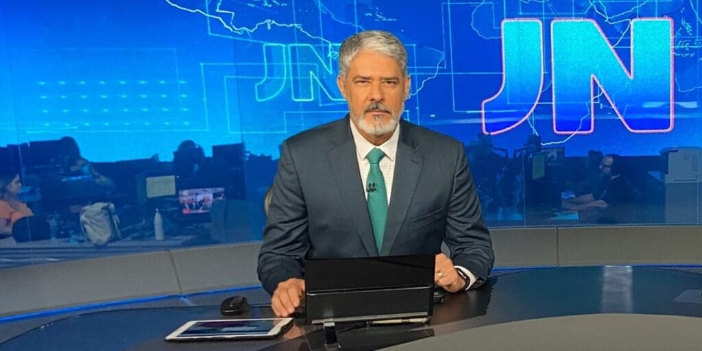 Luto: William Bonner entra ao vivo na Globo e anuncia morte de grande artista