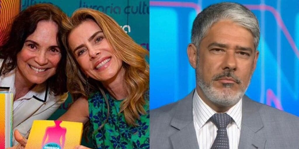 Atriz veterana, escorraçada pela Globo, ataca William Bonner e detona: “Nossa dura realidade”