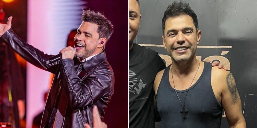 Sertanejo entrega encontro com Zezé Di Camargo em camarim e assume o que sente: "O tanto que eu fico..."