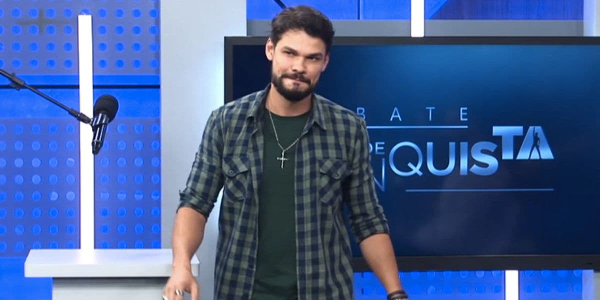 Alexandre Suita no A Grande Conquista (Foto: Reprodução / Record) 
