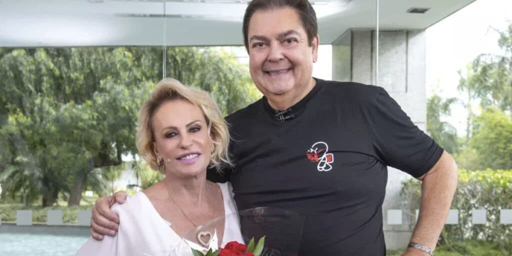 Ana Maria faz o que a Globo não quer, quebra protocolo e manda recado sincero a Faustão ao vivo