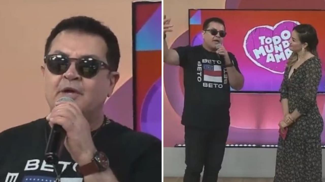 Beto Barbosa se revoltou e abandonou estúdio do SBT (Foto: Reprodução/ Internet)