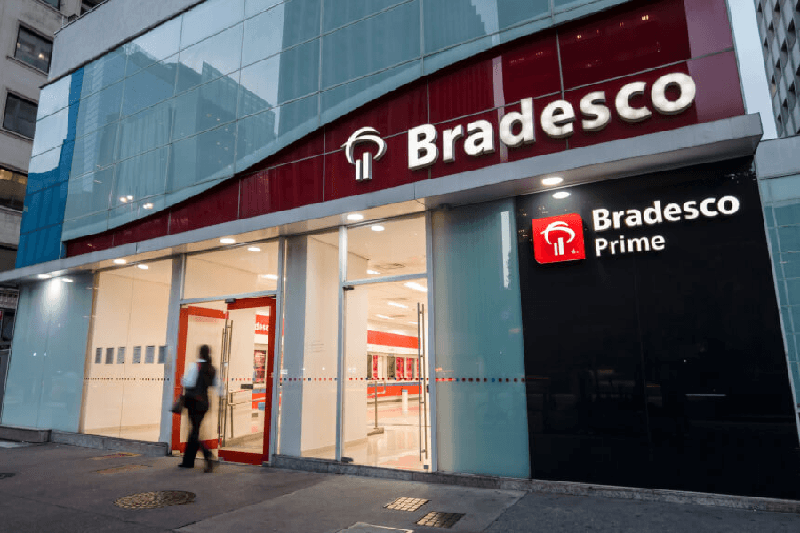 Unidade do Banco do Bradesco (Foto: Reprodução/ Internet)
