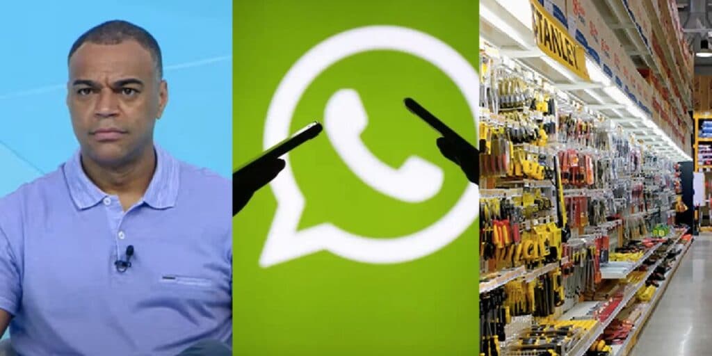 Denílson é dono de empresa gigante - Loja de construção encerra atividades - Whatsapp anuncia fim de números