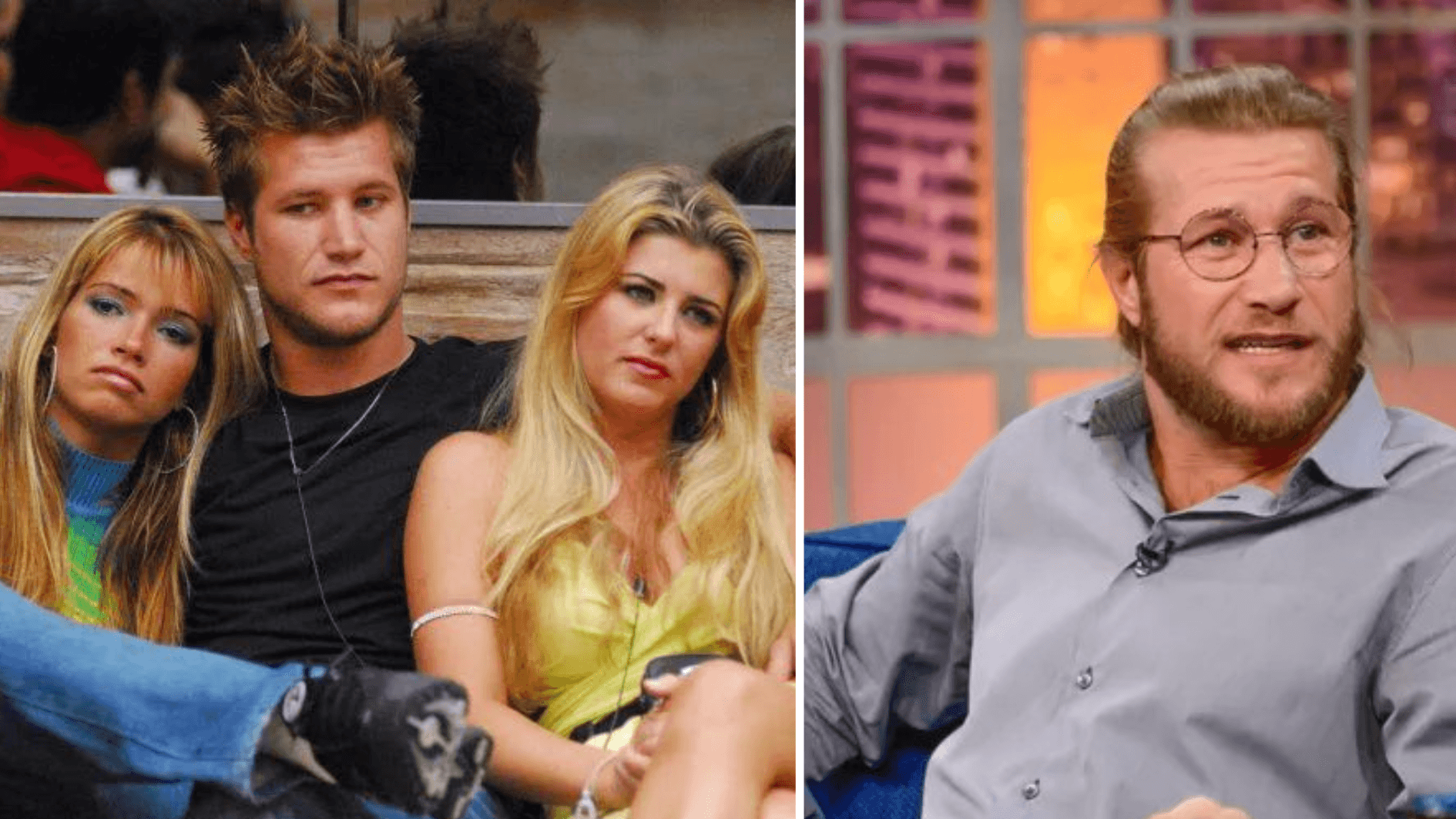 Diego Alemão com Isis e Fani no BBB 7 e hoje