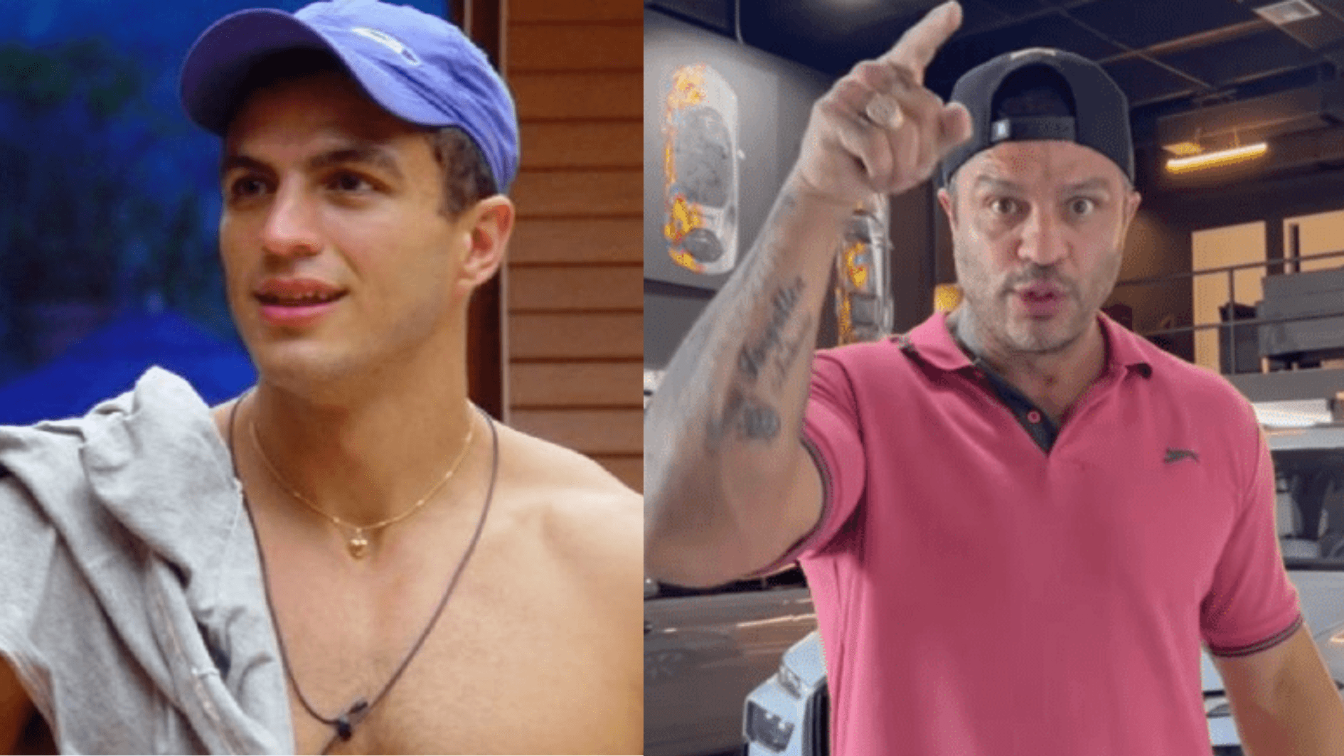 Kleber Bambam no BBB1 e atualmente 