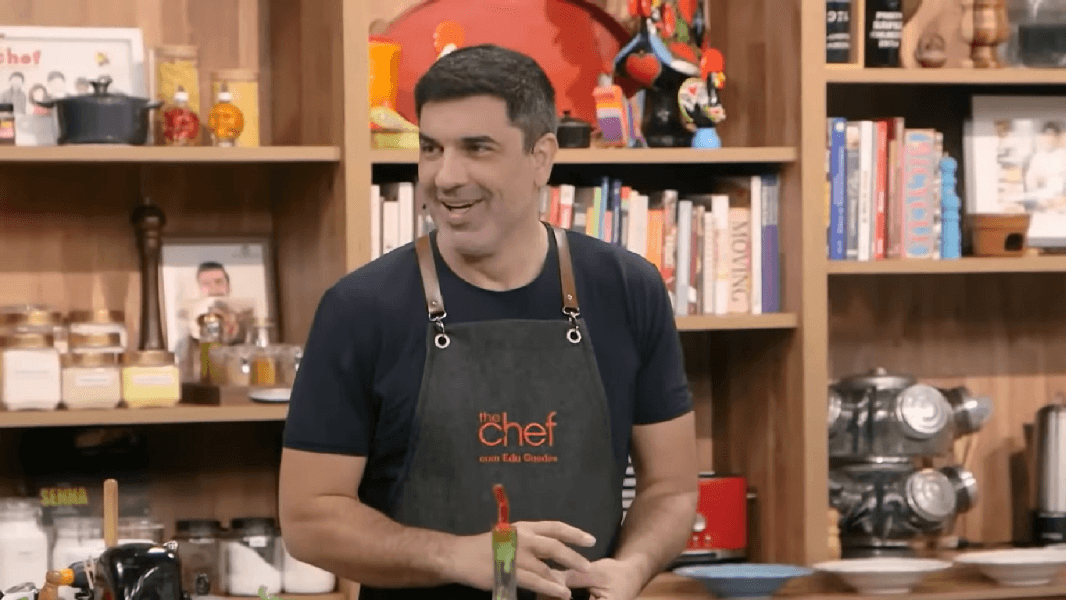 Edu Guedes sob comando do 'The Chef' (Foto: Reprodução/ Internet) Edu Guedes sob comando do 'The Chef' (Foto: Reprodução/ Internet)