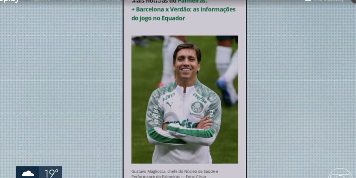 Gustavo Magliocca faleceu na última quarta-feira, 03 (Foto: Reprodução / Globo)