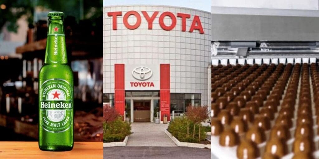 Heineken comprou concorrente - Toyota lança carro de R$49 mil - Falida, fábrica de chocolate fecha portas
