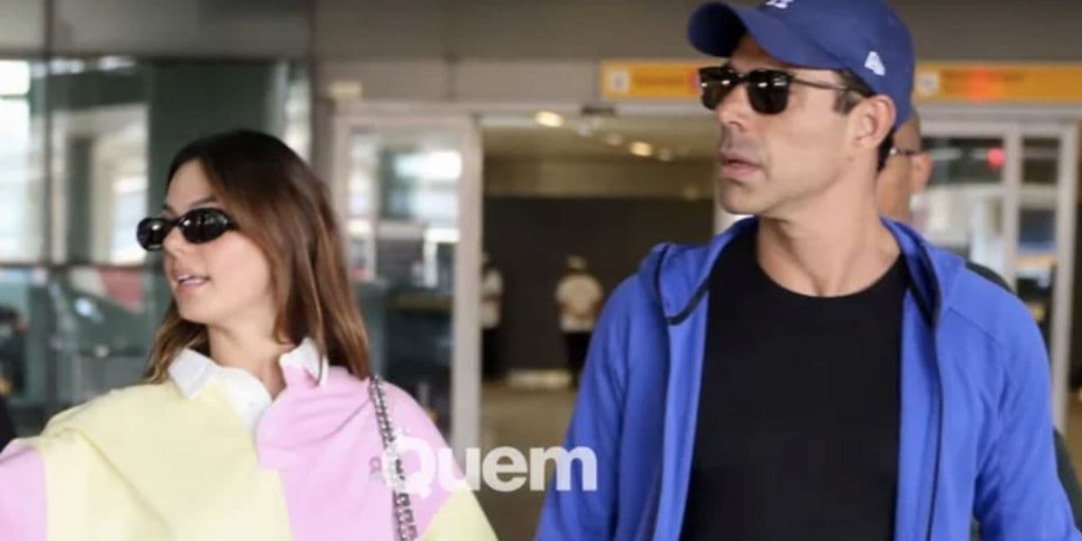 Isis Valverde e Marcus Buaiz (Foto: Reprodução / Revista Quem) 