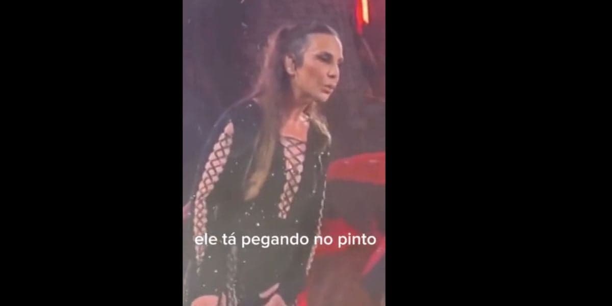 Cantora, Ivete Sangalo paralisa show (Foto: Reprodução / Twitter) 