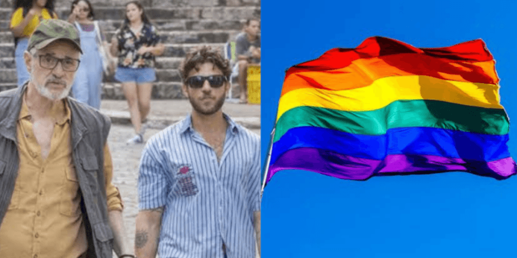 Discreto, astro de Travessia, da Globo, é flagrado com marido gato mais novo em viagem fora do país