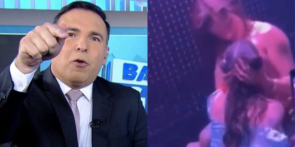 A revolta de Reinaldo Gottino ao detonar famosa que recebeu oral em cima do palco na Record: "Imbecil"