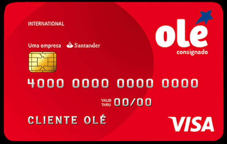 Cartão do Banco Olé Bonsucesso (Foto: Reprodução/ Internet)