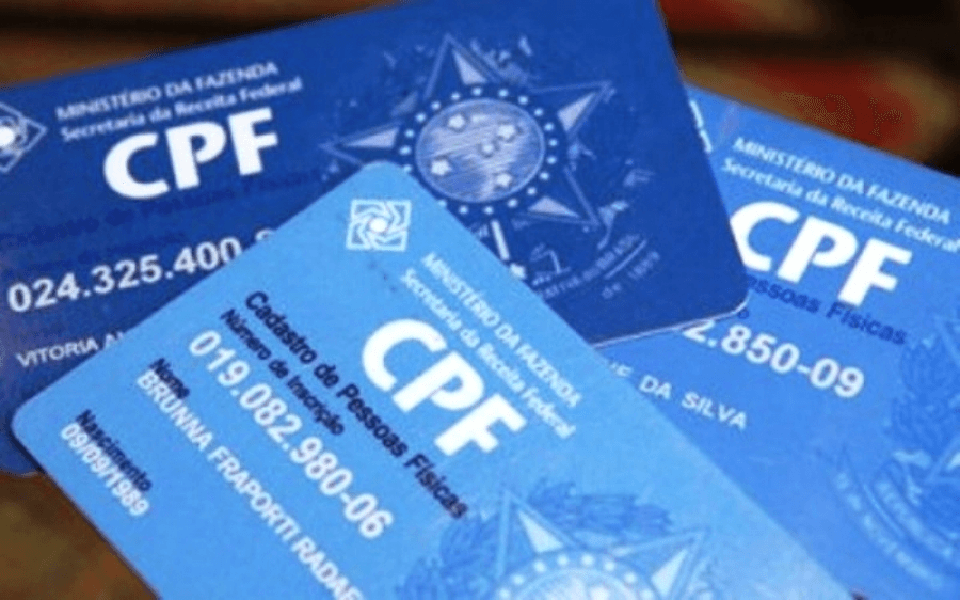 CPF de cada pessoa (Foto: Reprodução/ Internet)