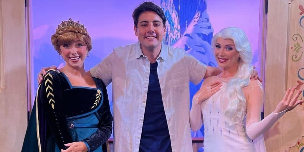 Bruno De Luca desembarca na Disney para gravar a nova temporada do seu programa de viagem