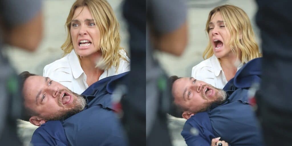 Vai na Fé - Theo vai morrer? Vilão toma tiro na frente de Lumiar que fica desesperada