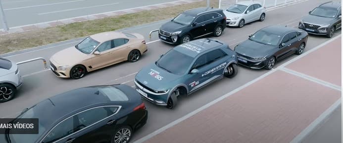 Carro da Hyundai que estaciona de lado vai ser lançado no mercado (Foto: Reprodução)