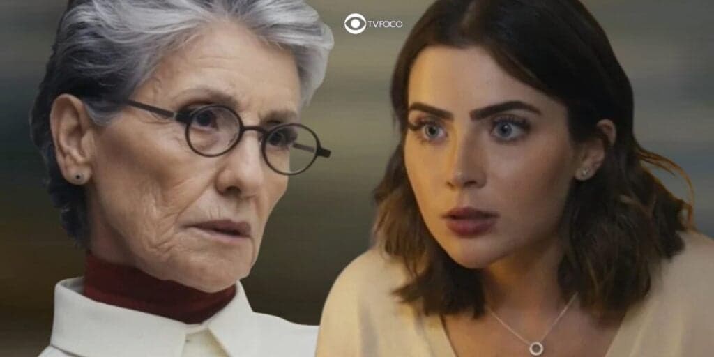 Final de Travessia - Após flagra, Cidália impede Chiara de fazer loucura: "Sou sua mãe"