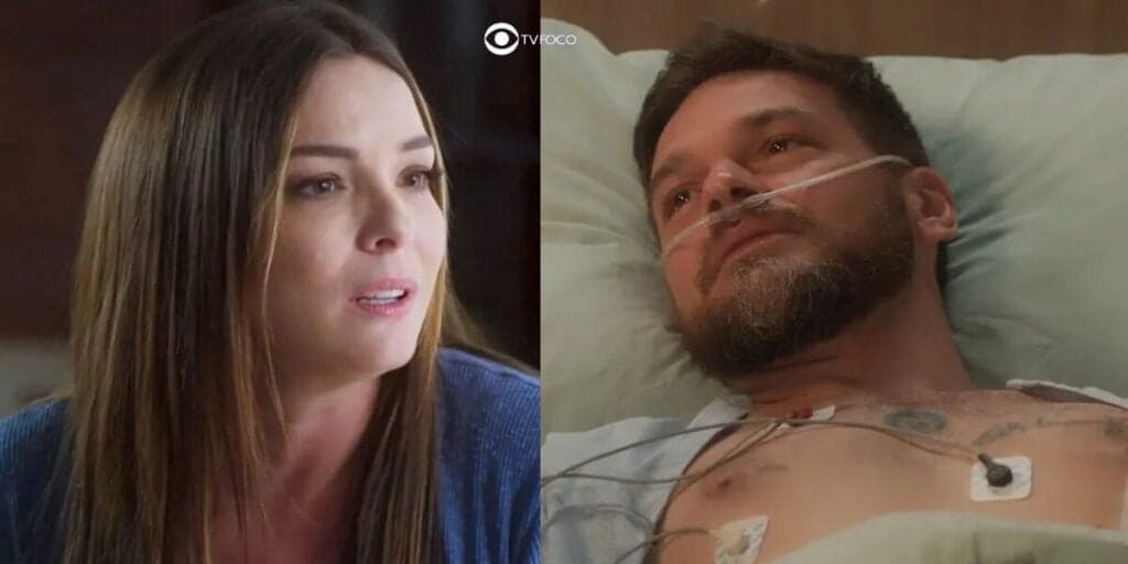 Vai Na Fé - Theo humilha Clara e dondoca o tortura ainda dentro do hospital: "Mal-humorado"