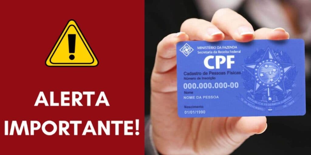 Comunicado extremamente importante: Seu CPF pode ser bloqueado e hoje é o último dia para regularizar