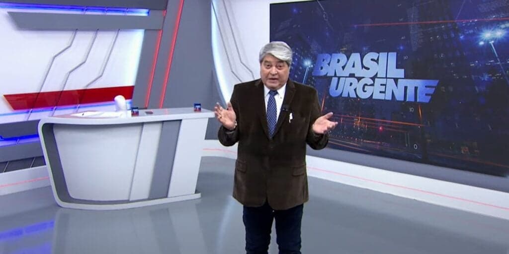 Datena, ao vivo, faz desabafo na Band e fica intrigado: “Acha que eu vou morrer?”