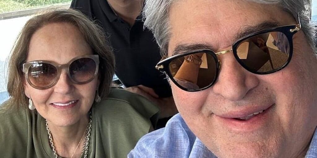 Datena, ao vivo na Band, revela internação da esposa após viagem e se arrepende: “Péssima”