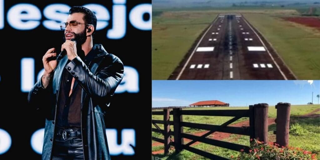 Criação de gados, aeroporto e campo de futebol: a fazenda absurda de Gusttavo Lima de R$275 milhões