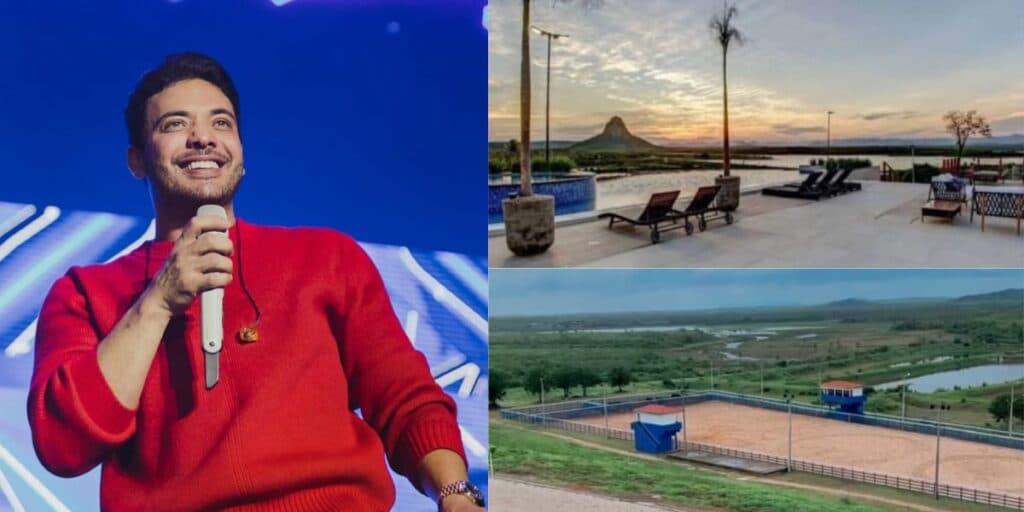 Praia própria, lago particular e criação de cavalos: A fazenda absurda de Wesley Safadão