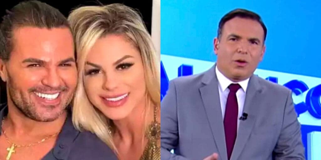 Atitude chocante de Eduardo Costa com a esposa é exposta na Record e deixa muita gente sem acreditar
