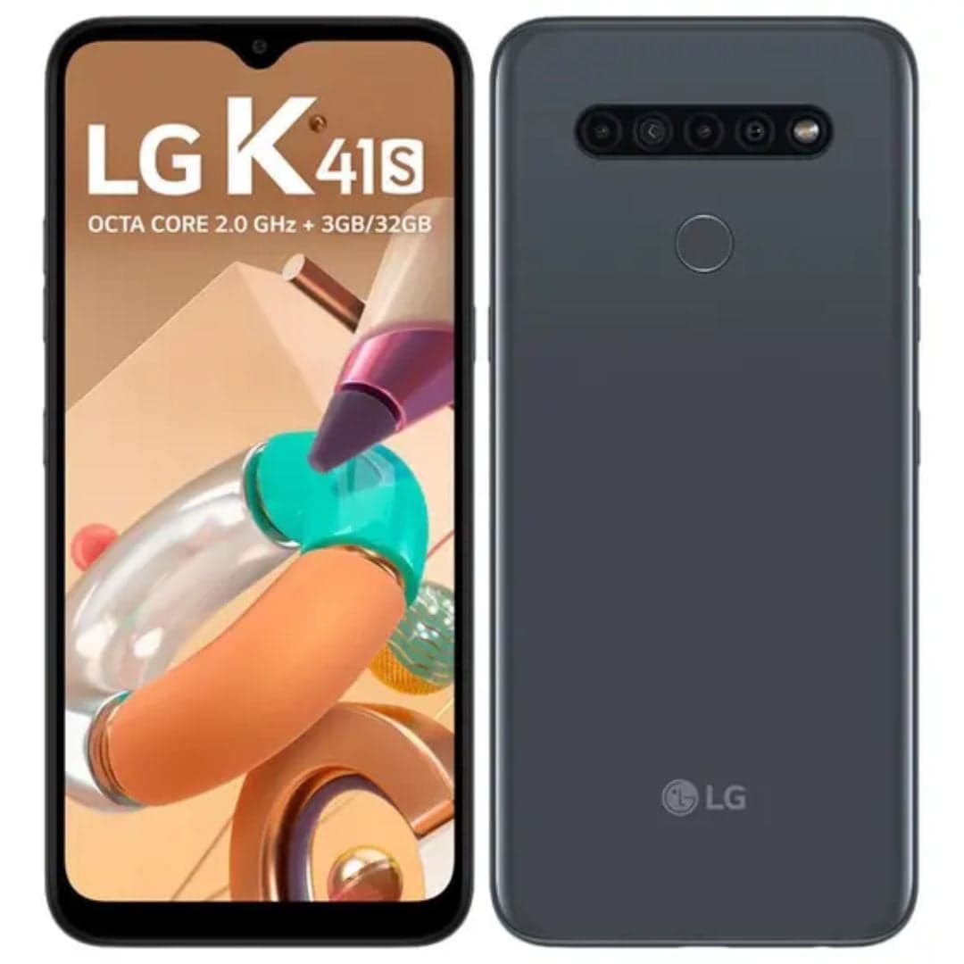 Smartphone LG K41 (Reprodução - Internet) Smartphone LG K41 (Reprodução - Internet)
