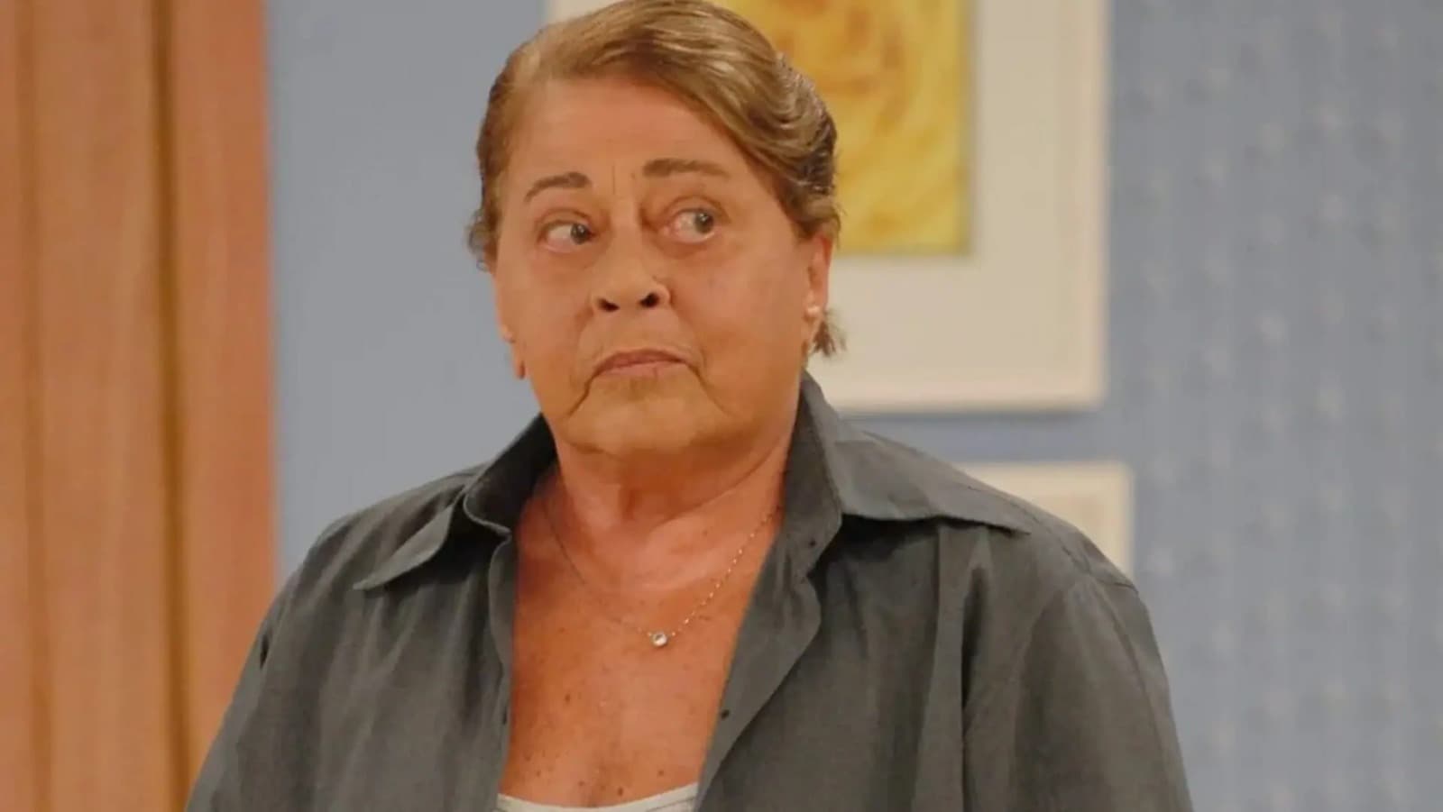 A atriz negou a se tratar de câncer e morreu aos  78 anos de idade (Reprodução: Globo)