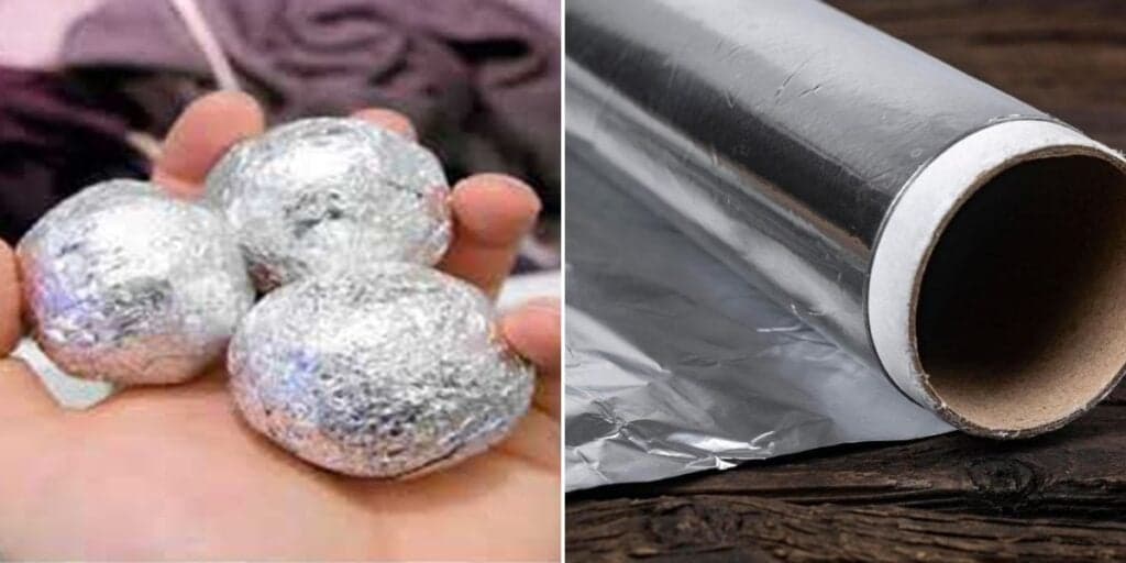 Bizarro: Donas de casa estão usando bolinhas de papel alumínio no teto de casa por este motivo