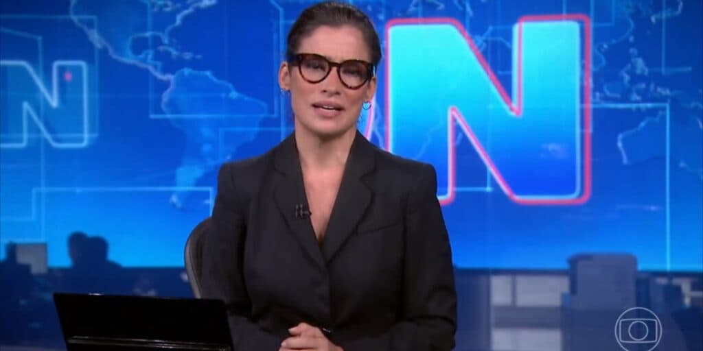Renata Vasconcellos entra com plantão do Jornal Nacional e comunica o pior ao Brasil: "Morreu"