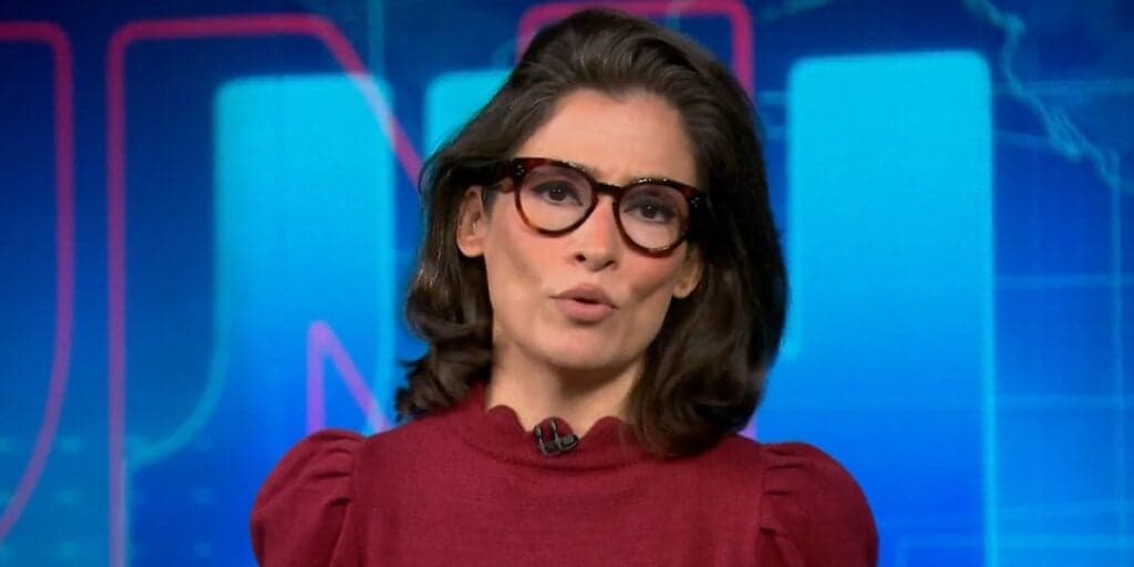 Renata Vasconcellos paralisa programação e faz comunicado ao vivo sobre agressão à global: “Soco no peito”