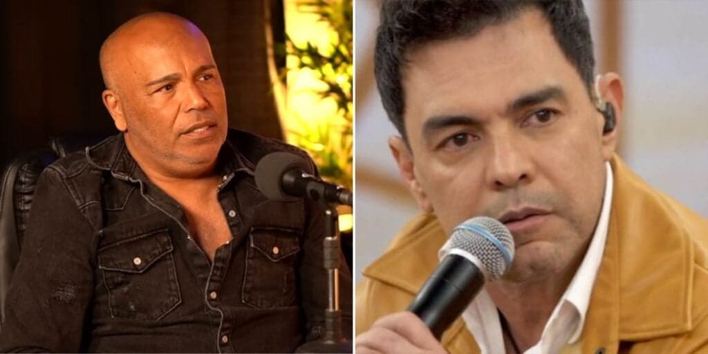 Rick escancara situação com Zezé Di Camargo no meio do aeroporto e crava verdade: "Não gosta que eu fale"