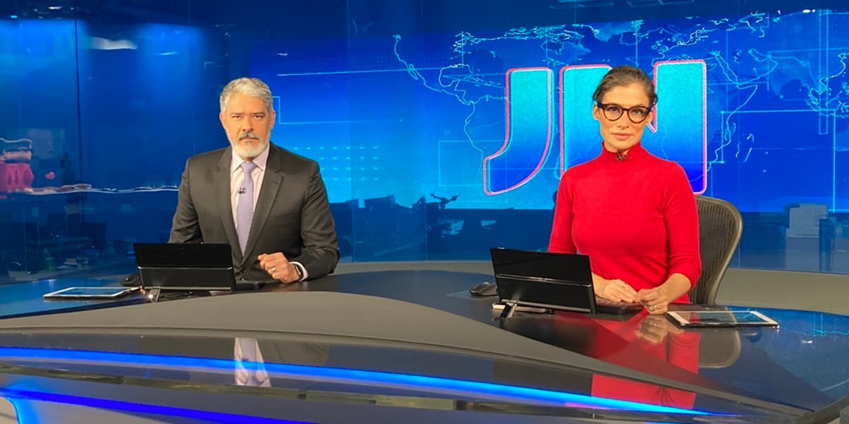 William Bonner, Renata Vasconcellos, Globo