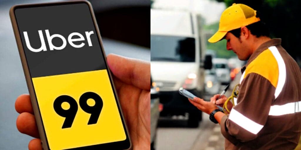 Nova lei chega como uma bomba para motoboys e trabalhadores da Uber e 99, e pode render multa e punição