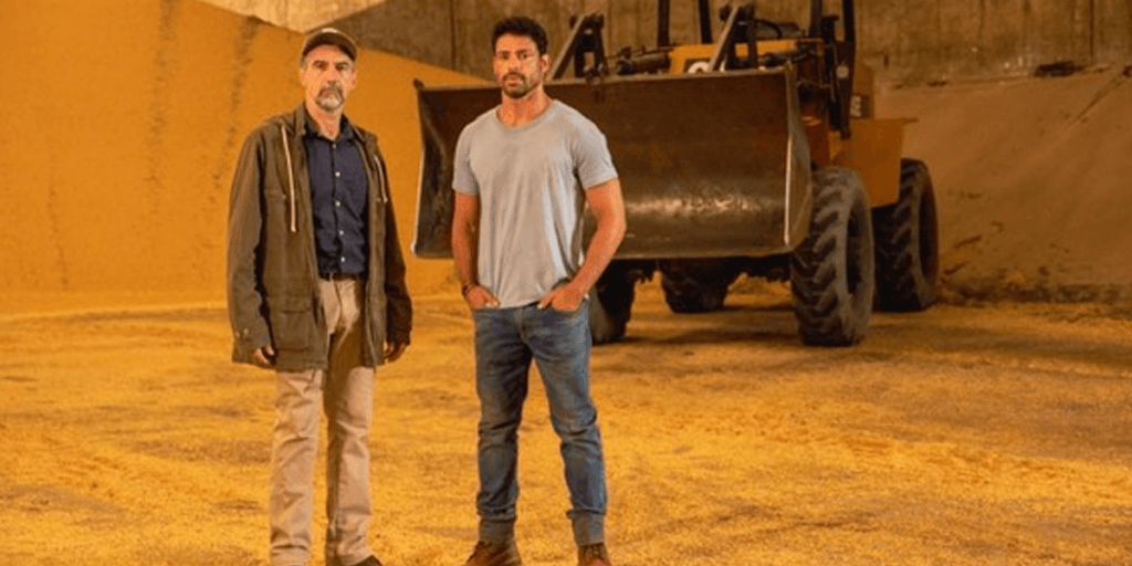 Personagens de Terra e Paixão: Caio e Ademir (Foto: Reprodução, Globo) Personagens de Terra e Paixão: Caio e Ademir (Foto: Reprodução, Globo)