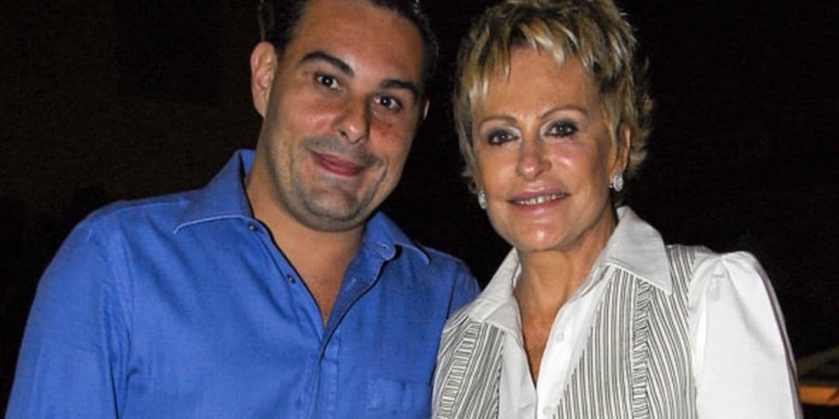 Ana Maria Braga e Marcelo Frisoni (Foto: Reprodução / Internet)