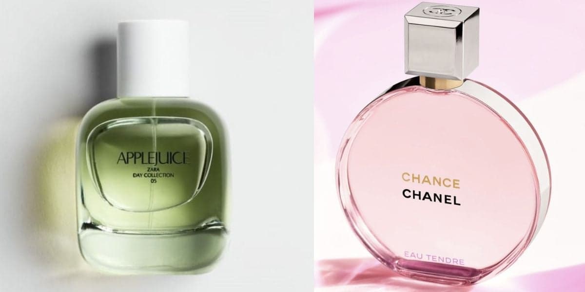 AppleJuice e Eua Tendre (Foto: Reprodução / Zara / Chanel) 
