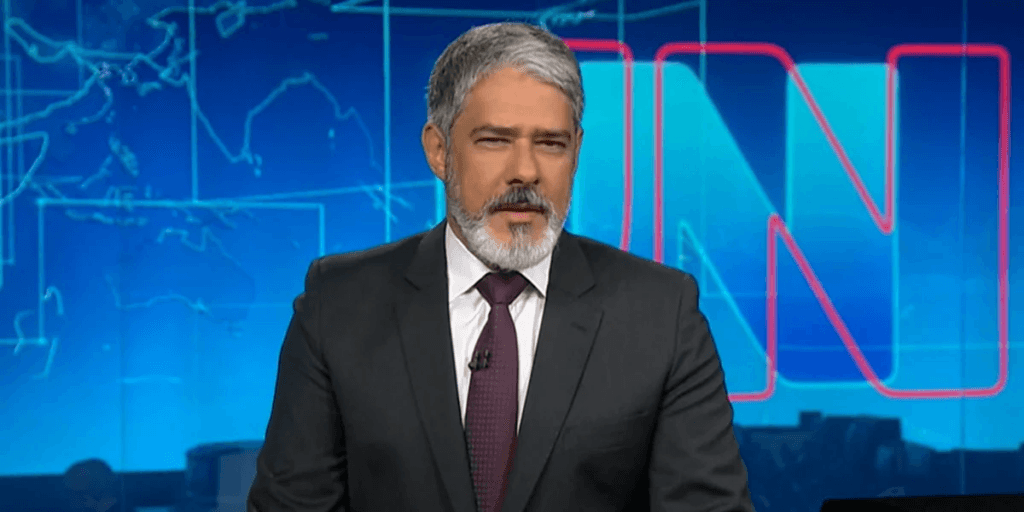O choro de William Bonner no Jornal Nacional após anunciar morte ao vivo: "Eu vou concluir"