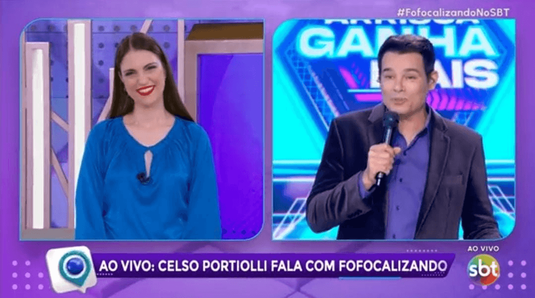 Celso Portiolli no 'Fofocalizando' (Foto: Reprodução/ Internet) Celso Portiolli no 'Fofocalizando' (Foto: Reprodução/ Internet)