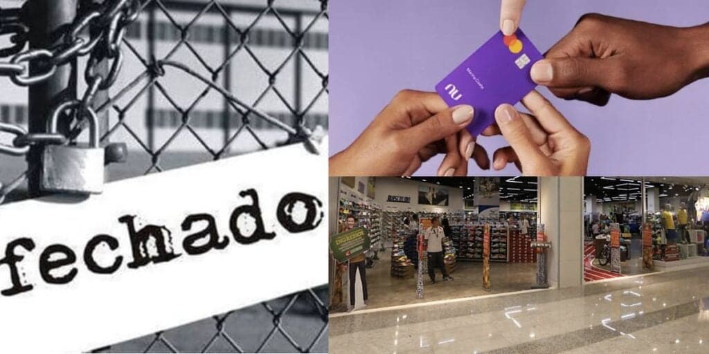 Empresa gigante pede falência - Nubank AUMENTA limite de milhares - Loja gigante fecha 10 unidades