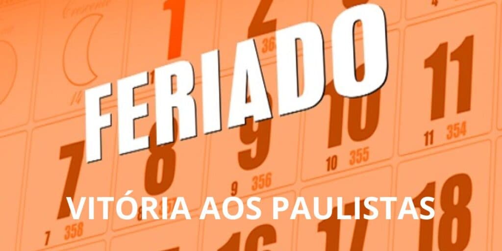 Grande VITÓRIA aos paulistas: Feriado para AMANHÃ (29) é confirmado e estes trabalhadores podem comemorar