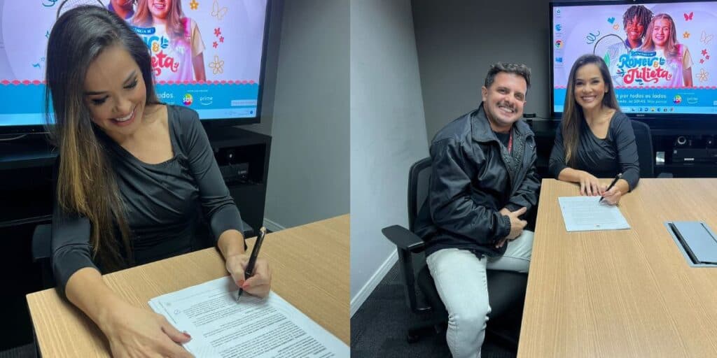 Isabele Benito acaba de renovar seu contrato com o SBT