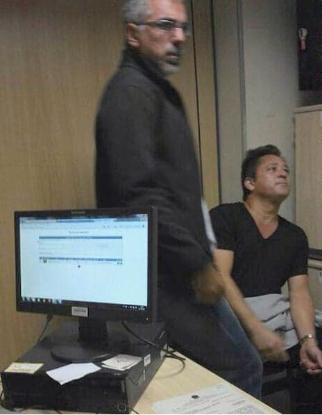 Leonardo foi preso em 2014 (Foto: Folha)