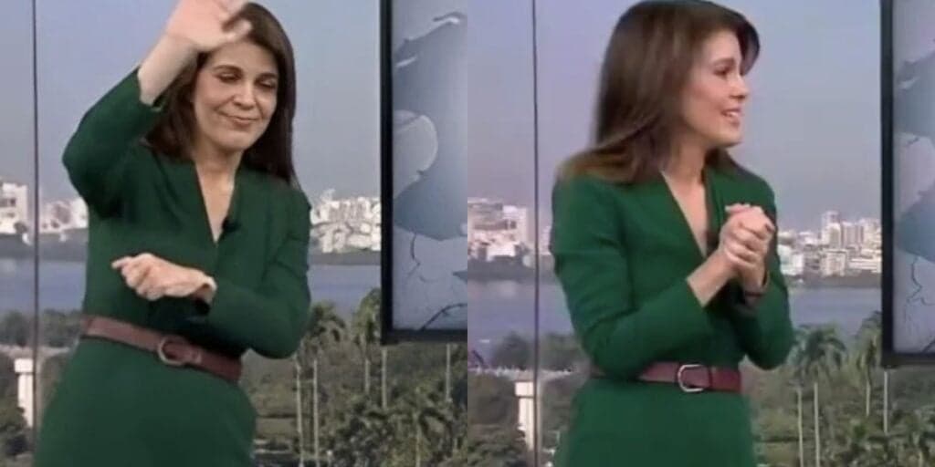 Âncora da Globo não controla o choro ao vivo, perde a fala e precisa de ajuda para encerrar jornal