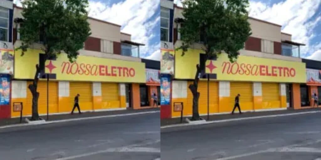 A rival das Casas Bahia atende agora como Nossa Eletro - Foto: Reprodução/Internet A rival das Casas Bahia atende agora como Nossa Eletro - Foto: Reprodução/Internet